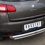 Защита заднего бампера d76х42 нижняя RUSSTAL Peugeot 4008 (2012-2016)