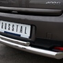 Защита заднего бампера d76х42 верхняя RUSSTAL Peugeot 4008 (2012-2016)