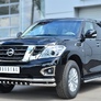 Защита порогов d42 RUSSTAL Nissan Patrol (2014-2020)