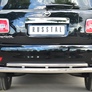 Защита заднего бампера d76 дуга d42 дуга RUSSTAL Nissan Patrol (2014-2020)
