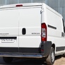 Защита заднего бампера d76 прямая RUSSTAL Peugeot Boxer (2006-2021)