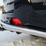 Защита заднего бампера d63 секции на RUSSTAL Toyota Land Cruiser Prado 150 (2009-2013)