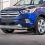 Защита переднего бампера d57+d42 Ford Kuga (2016-2019)