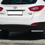 Защита заднего бампера d57 уголки Hyundai IX35 (2010-2015)