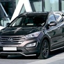 Защита переднего бампера d57 волна Hyundai Santafe (2012-2016)