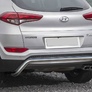 Защита заднего бампера d57 скоба Hyundai Tucson, HighTech (2015-2018)