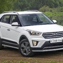 Защита переднего бампера d57 Hyundai Creta (2016-2021)