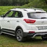 Защита заднего бампера d57 скоба Hyundai Creta (2016-2021)