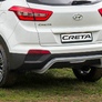 Защита заднего бампера d57 скоба Hyundai Creta (2016-2021)