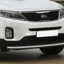 Защита переднего бампера d57 Kia Sorento (2012-2020)