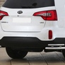 Защита заднего бампера d57+d42 уголки Kia Sorento (2012-2020)