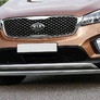 Защита переднего бампера d57 Kia Sorento Prime (2015-2018)