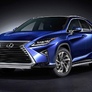 Защита переднего бампера 75x42 овал Lexus RX (2015-2021)