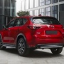 Защита заднего бампера d42 Mazda CX-5 (2017-2024)