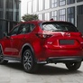 Защита заднего бампера d42 уголки Mazda CX-5 (2017-2024)