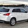 Защита заднего бампера d57 короткая Mitsubishi ASX (2010-2015)