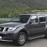 Защита штатного порога d42 Nissan Pathfinder (2010-2014)