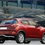 Защита заднего бампера d57 волна Nissan Juke, FWD (2010-2014)