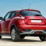 Защита заднего бампера d57 волна Nissan Juke, FWD (2014-2019)