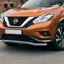 Защита переднего бампера d57 волна Nissan Murano (2016-2023)