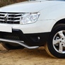 Защита переднего бампера d57 волна Renault Duster (2011-2015)