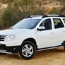 Защита переднего бампера d57+d42 Renault Duster (2011-2015)