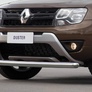 Защита переднего бампера d57 Renault Duster (2015-2020)