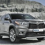 Защита переднего бампера d76 Toyota Highlander (2010-2014)