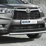 Защита переднего бампера d76 Toyota Highlander (2010-2014)