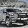 Защита переднего бампера d57 Toyota Highlander (2010-2014)