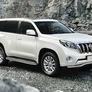 Защита переднего бампера d57 волна Toyota Land Cruiser Prado (2009-2017)