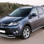 Защита порогов d57 Toyota Rav 4 (2015-2019)