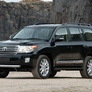 Защита переднего бампера 75х42 короткая овал Toyota Land Cruiser 200 (2012-2015)