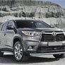 Защита переднего бампера d57 Toyota Highlander (2014-2019)