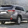 Защита заднего бампера d57 Toyota Highlander (2014-17-2019)