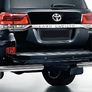 Защита заднего бампера d76 уголки Toyota Land Cruiser 200 (2015-2021)