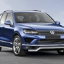 Защита переднего бампера d57 волна Volkswagen Touareg (2010-2018)