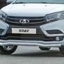 Защита переднего бампера d57 волна Lada X-Ray (2015-2024)