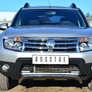 Защита переднего бампера d42 волна RUSSTAL Renault Duster 4x4 (2011-2014)