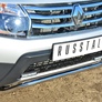 Защита переднего бампера d42 волна RUSSTAL Renault Duster 4x4 (2011-2014)