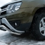 Защита переднего бампера d63 волна RUSSTAL Renault Duster (2015-2020)