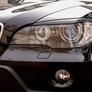 Реснички на передние фары BMW X5 (2007-2010)