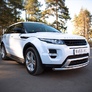 Пороги труба d63 вариант 3 RUSSTAL Land Rover Range Rover Evoque Dynamic (2011-2017)