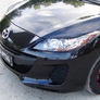 Реснички на передние фары Mazda 3 (2010-2013)