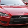 Реснички на передние фары Mitsubishi Lancer (2007-2010)