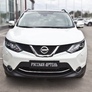 Реснички на передние фары Nissan Qashqai (2014-2016)