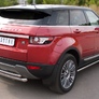 Защита заднего бампера d63_42 дуга RUSSTAL Land Rover Range Rover Evoque Prestige u Pure (2011-2017)