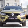 Реснички на передние фары Renault Sandero (2014-2018)