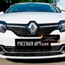 Реснички на передние фары Renault Sandero (2014-2018)