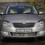 Реснички на передние фары Skoda Fabia II (2010-2013)